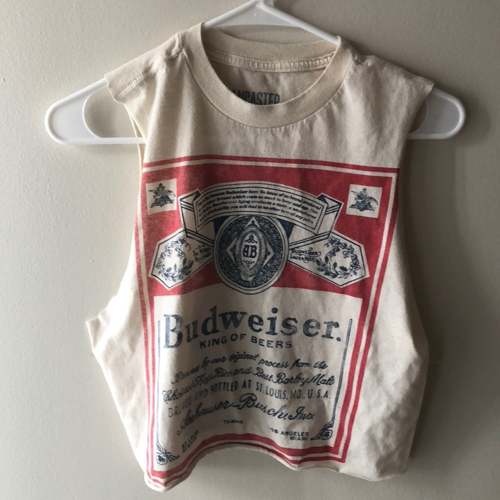 Budweiser crop tee!